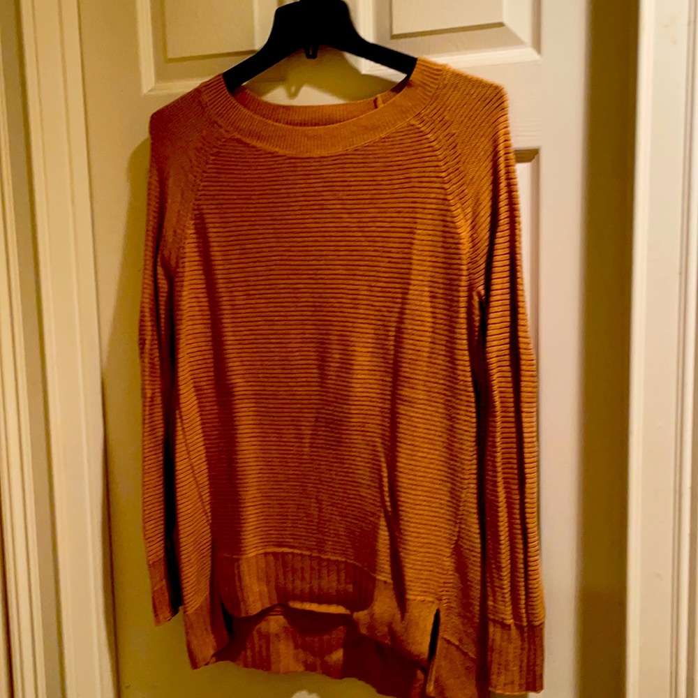 Tan colored old navy sweater